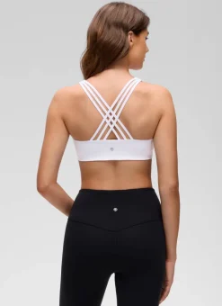 Butterluxe V Neck Strappy Sports Bra