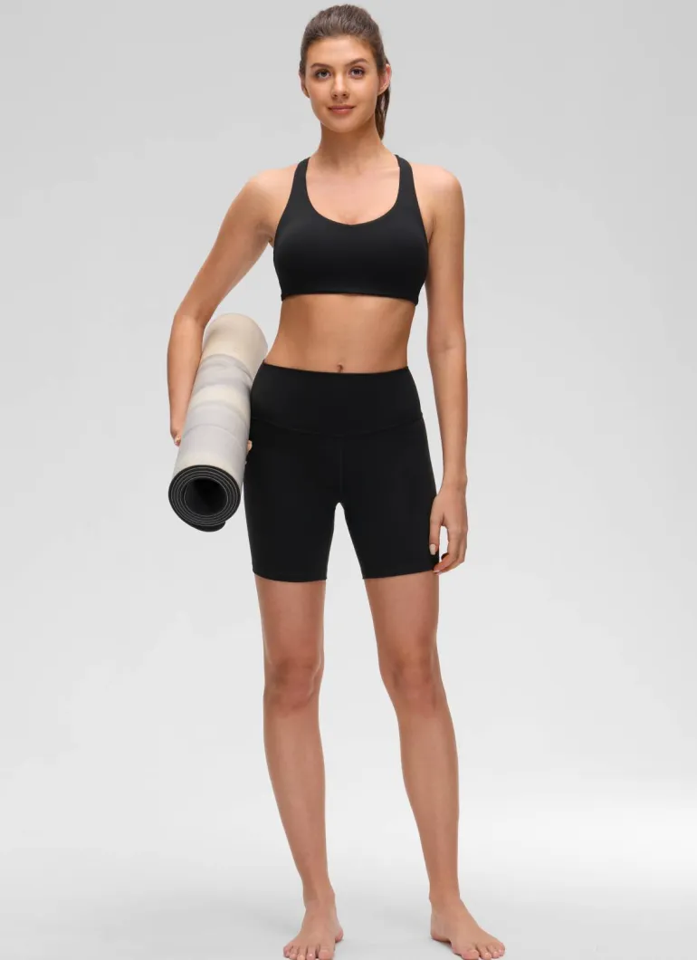 Butterluxe V Neck Strappy Sports Bra
