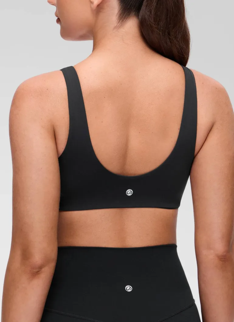 Butterluxe V Neck U Back Sports Bra