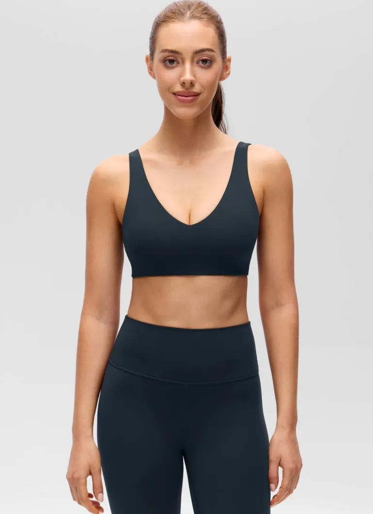 Butterluxe V Neck U Back Sports Bra