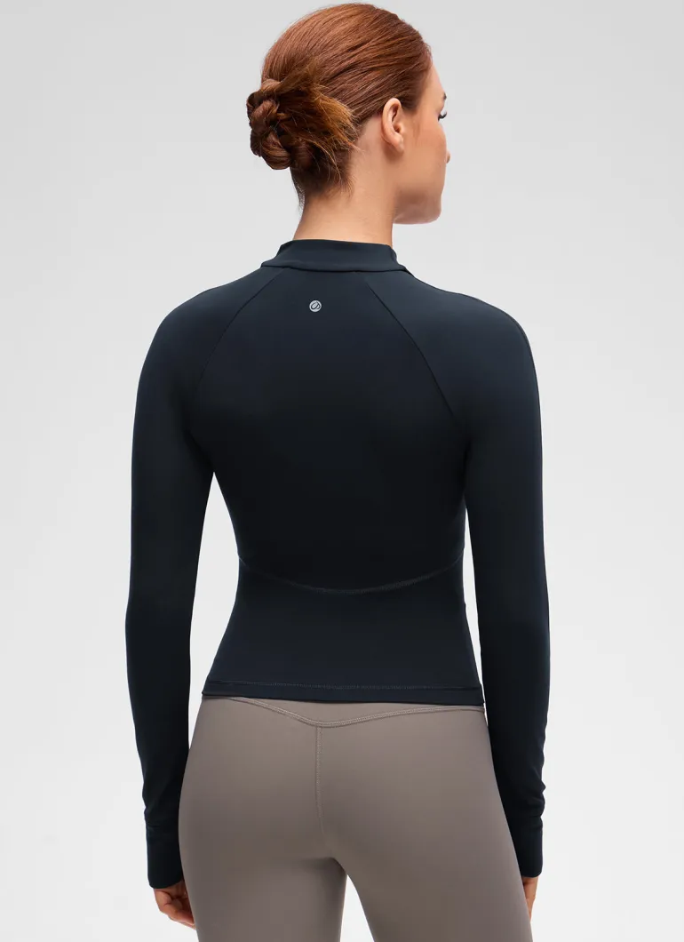 Butterluxe V Neck Waist Length Jacket