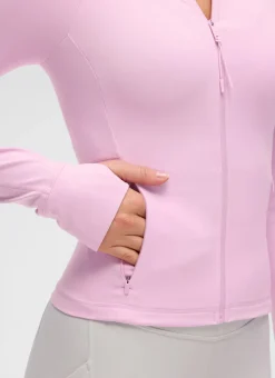 Butterluxe V Neck Waist Length Jacket