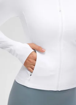 Butterluxe V Neck Waist Length Jacket