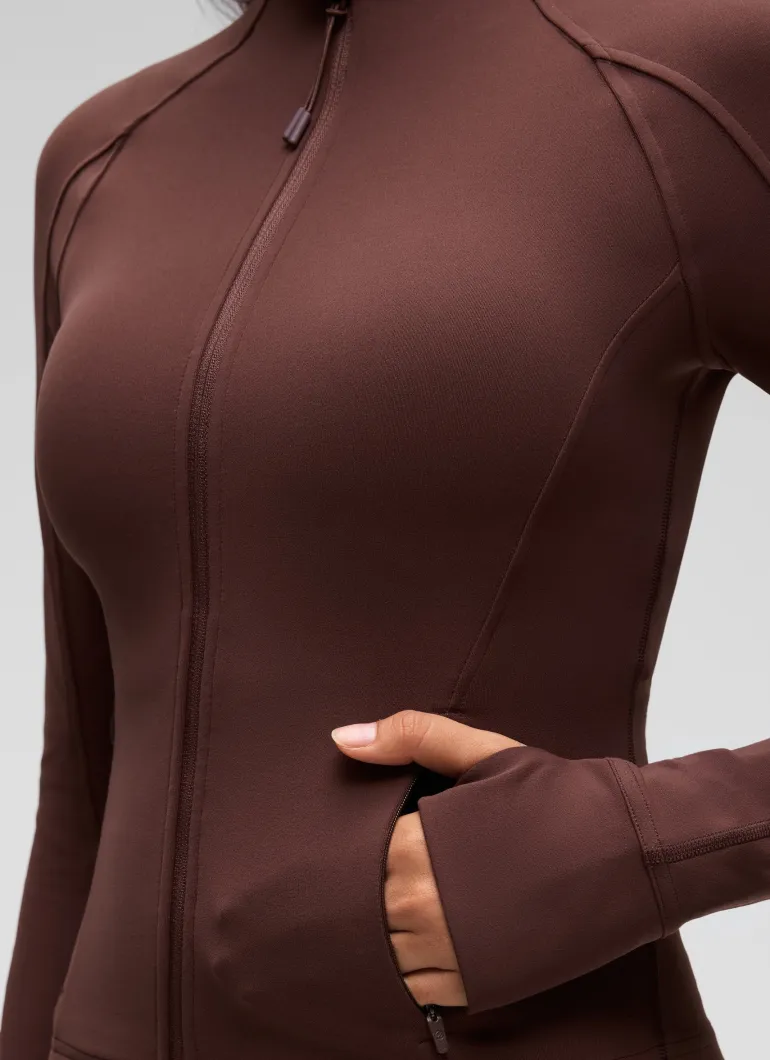 Butterluxe Waist Length Full Zip Jacket