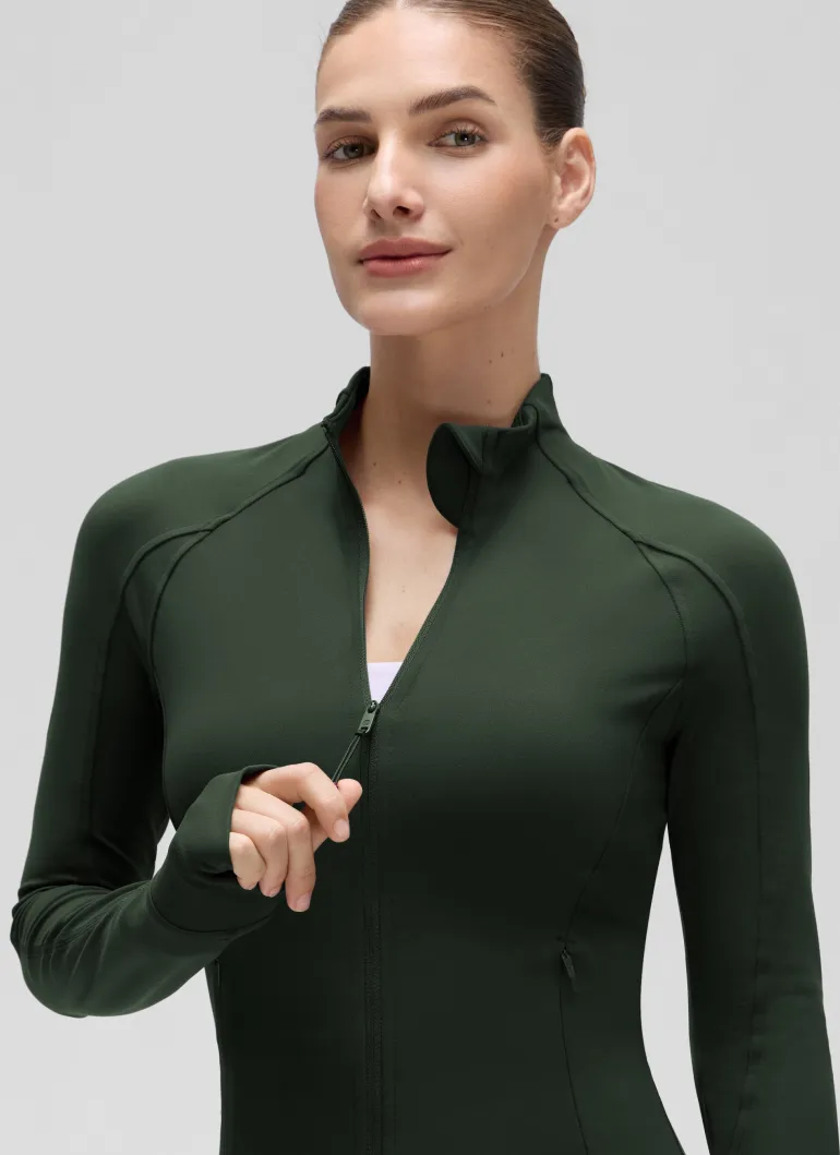 Butterluxe Waist Length Full Zip Jacket