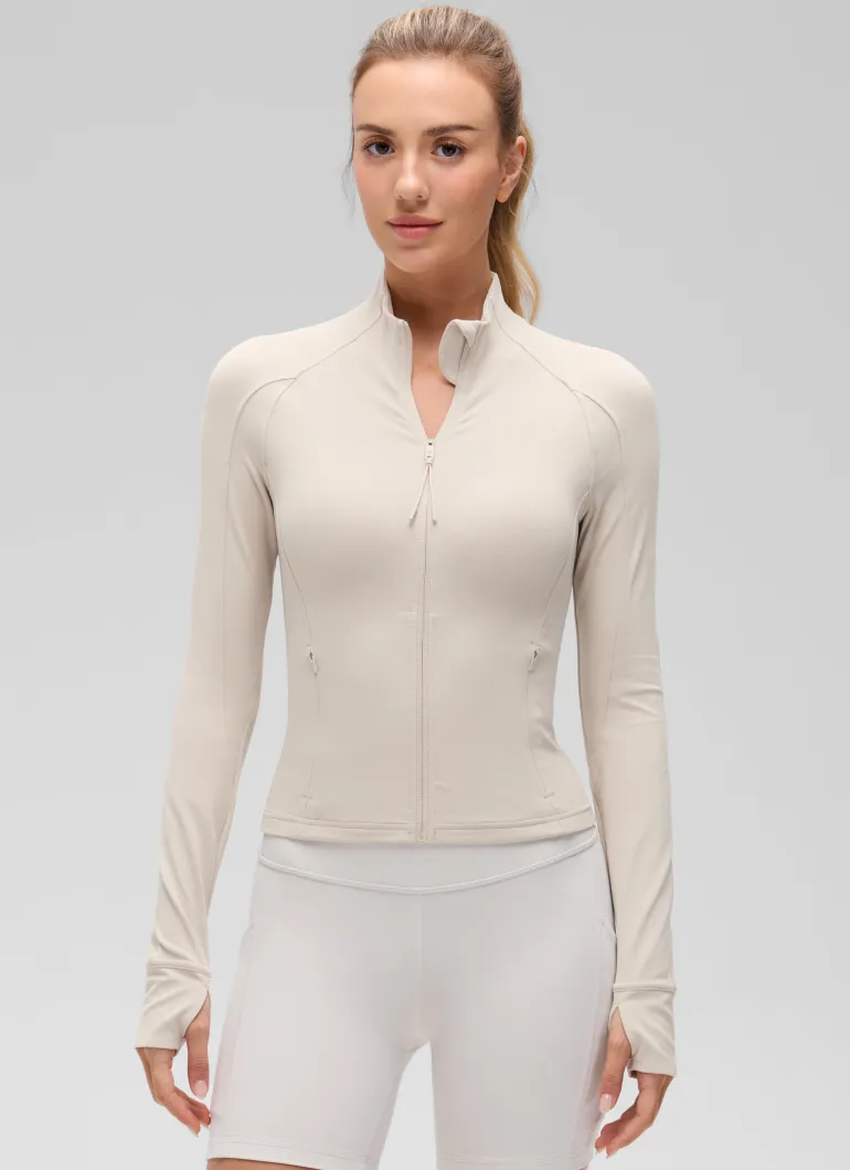Butterluxe Waist Length Full Zip Jacket