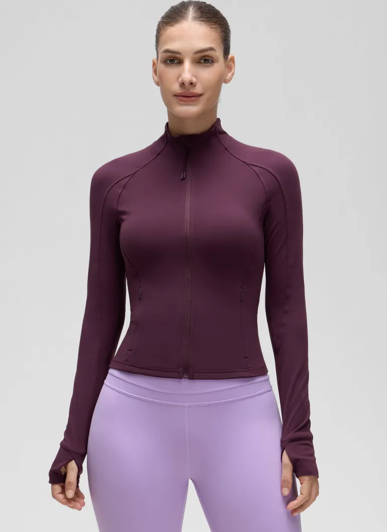 Butterluxe Waist Length Full Zip Jacket
