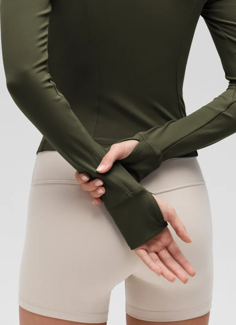 Butterluxe Waist Length Full Zip Jacket