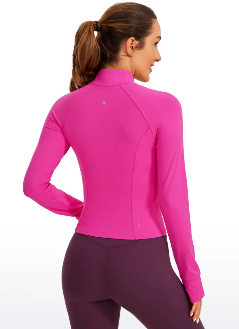 Butterluxe Waist Length Full Zip Jacket