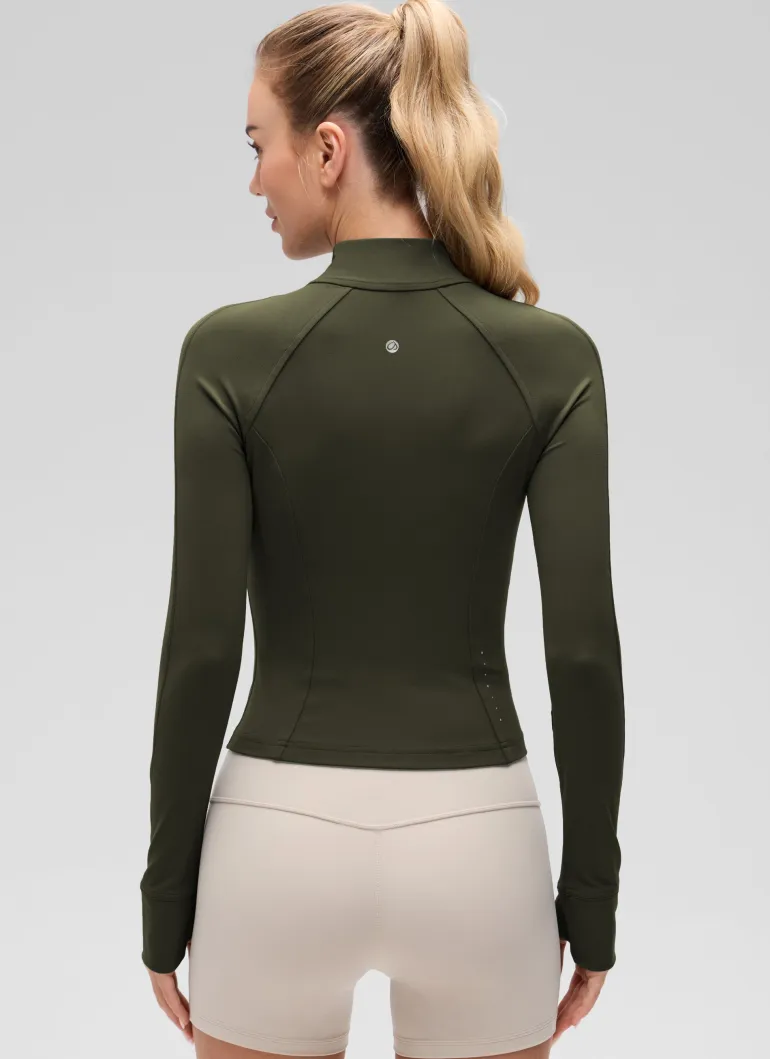 Butterluxe Waist Length Full Zip Jacket