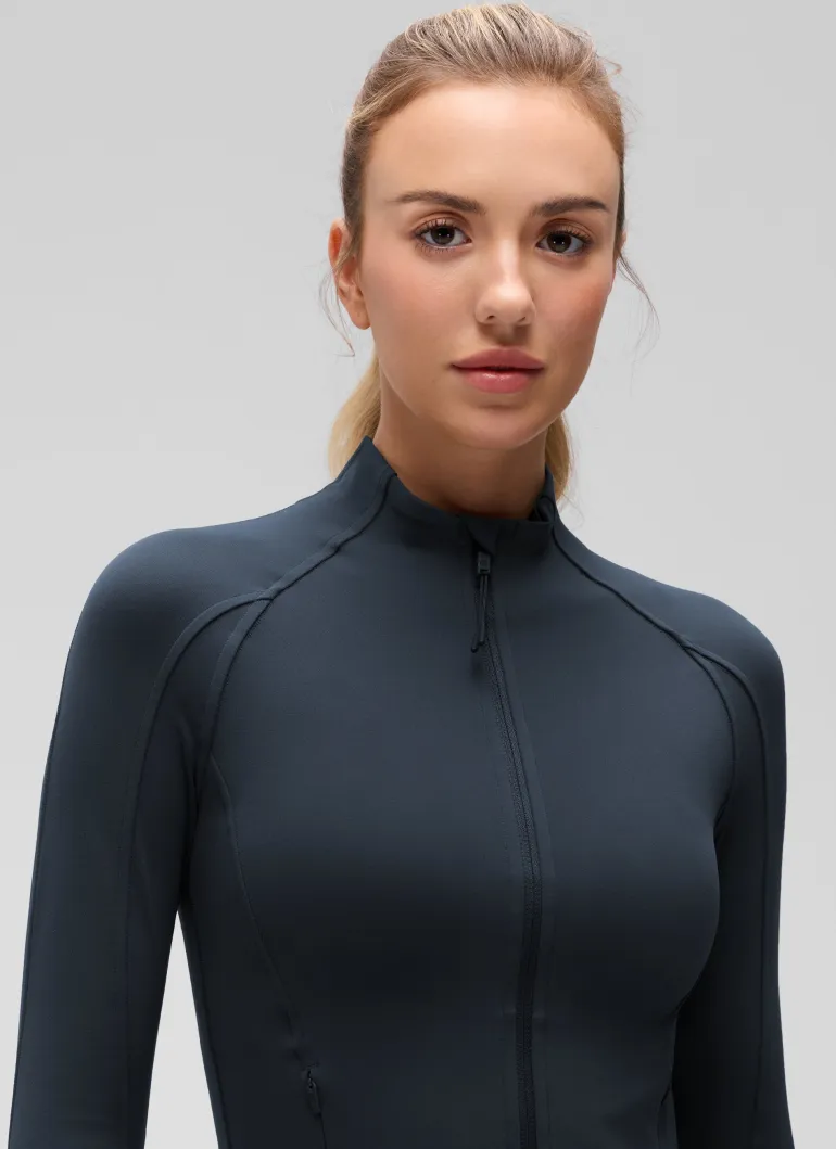 Butterluxe Waist Length Full Zip Jacket