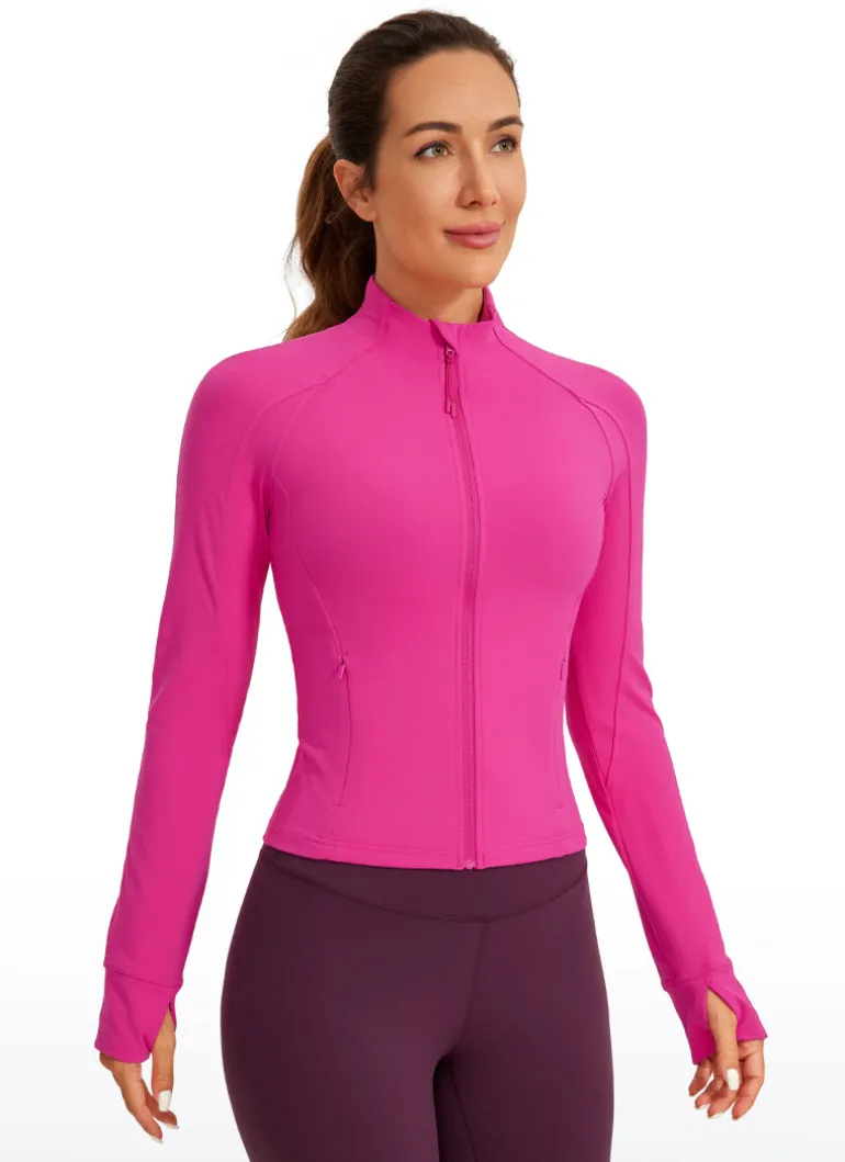 Butterluxe Waist Length Full Zip Jacket