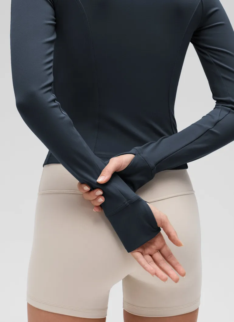 Butterluxe Waist Length Full Zip Jacket