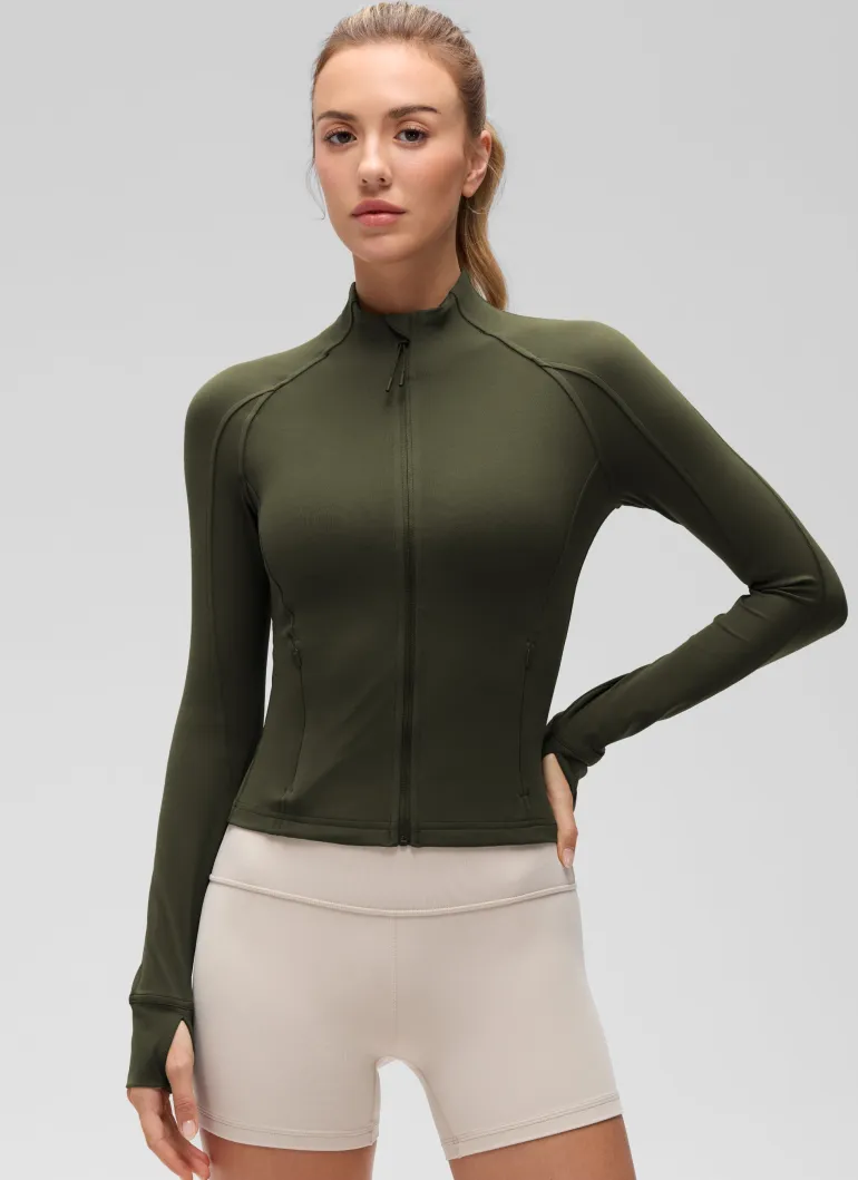 Butterluxe Waist Length Full Zip Jacket