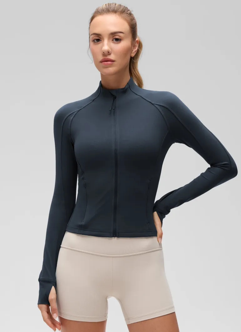 Butterluxe Waist Length Full Zip Jacket