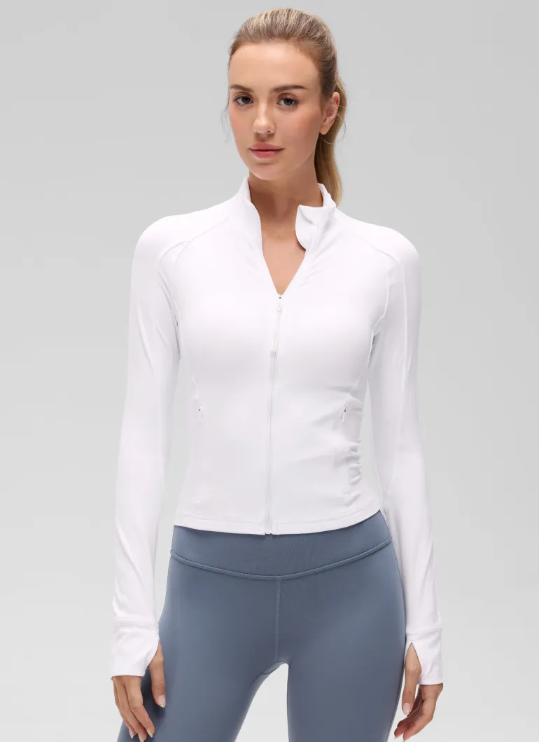 Butterluxe Waist Length Full Zip Jacket
