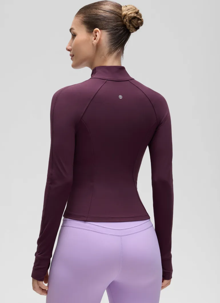 Butterluxe Waist Length Full Zip Jacket