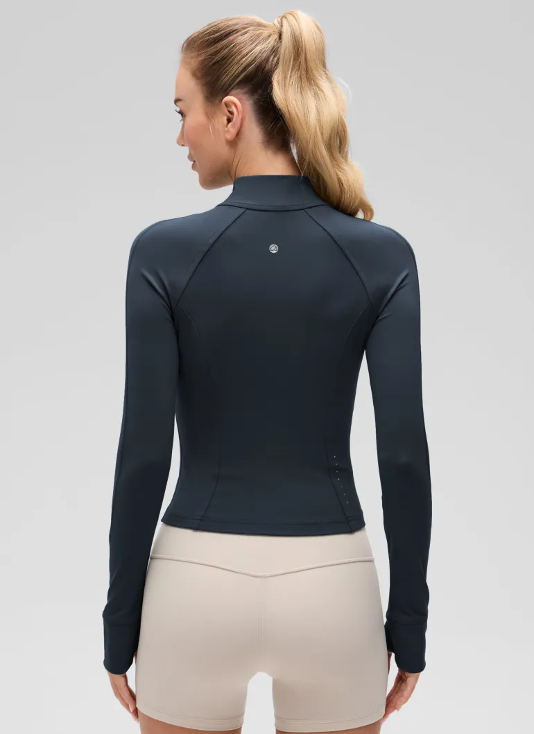 Butterluxe Waist Length Full Zip Jacket