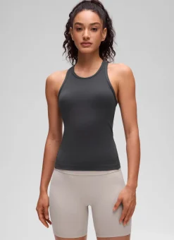 Butterluxe Waist Length Racerback Tank