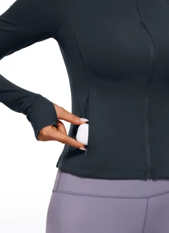 Butterluxe Waist Length Thumbhole Jacket