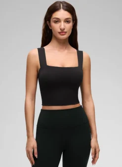 Butterluxe Wide Straps Built in Bra Tank