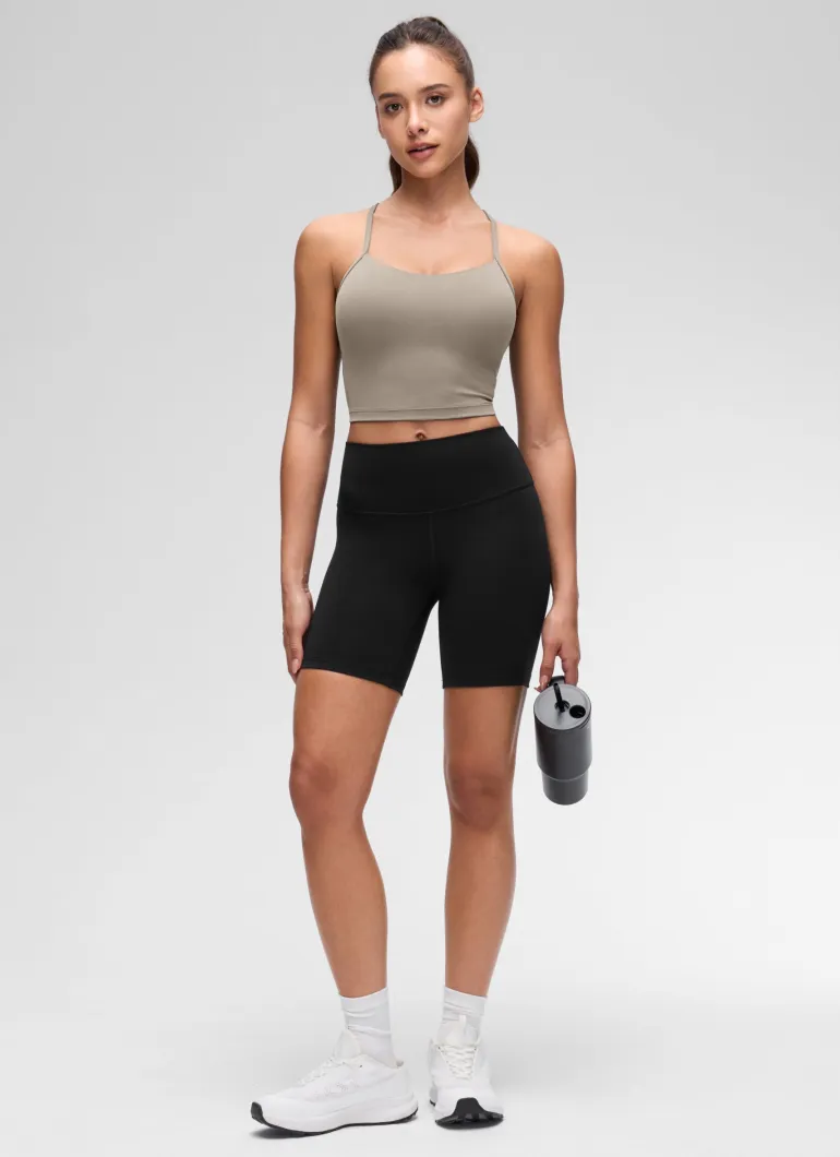 Butterluxe Y Back Built in Bra Tank