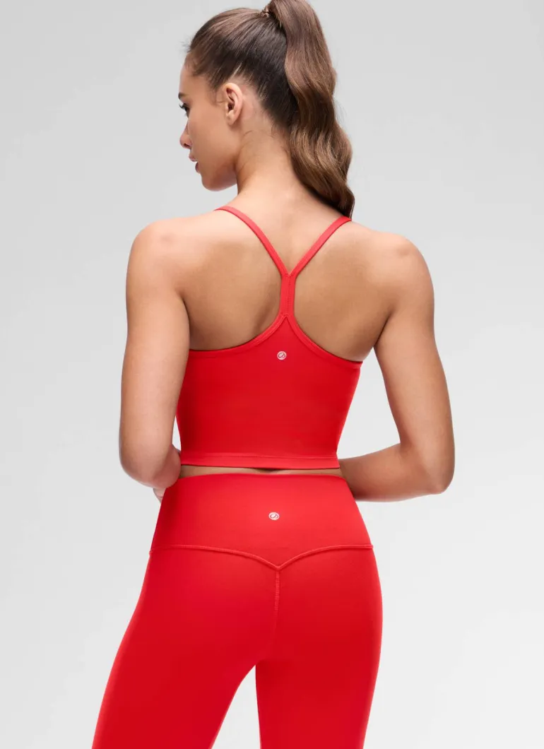 Butterluxe Y Back Built in Bra Tank