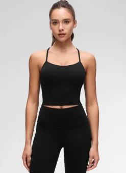 Butterluxe Y Back Built in Bra Tank