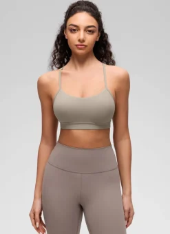 Butterluxe Y Back Spaghetti Thin Strap Bra