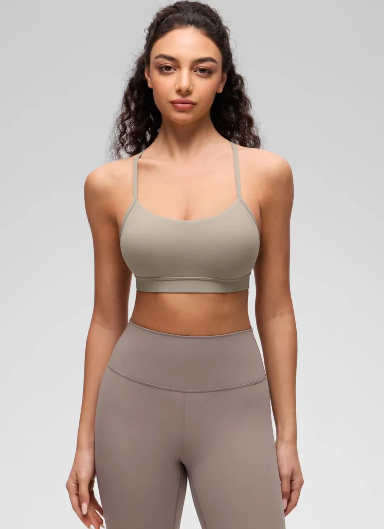 Butterluxe Y Back Spaghetti Thin Strap Bra
