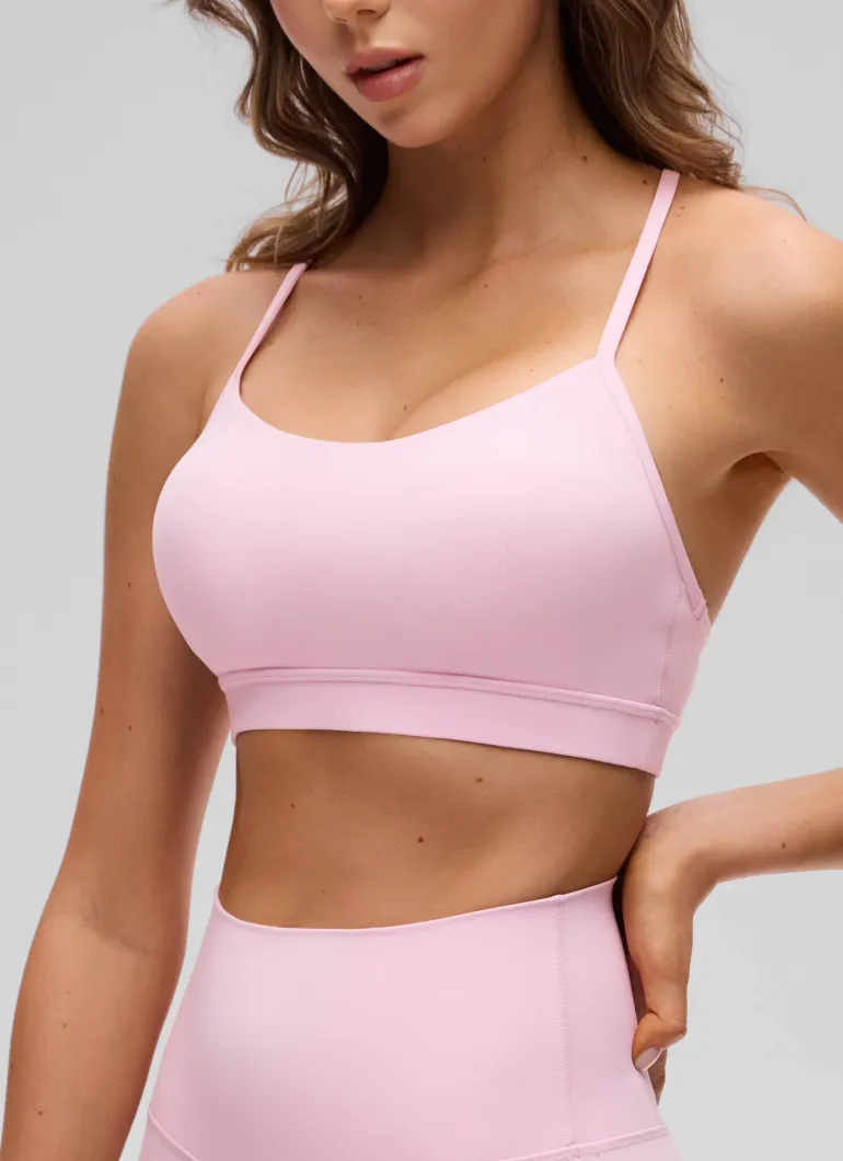 Butterluxe Y Back Spaghetti Thin Strap Bra