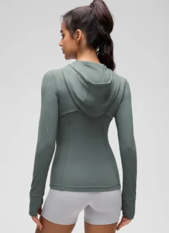 Butterluxe Zip Pocket ThumbHole Hoodie
