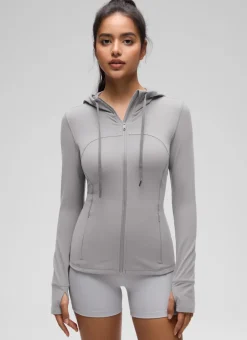 Butterluxe Zip Pocket ThumbHole Hoodie