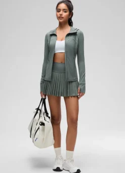 Butterluxe Zip Pocket ThumbHole Hoodie