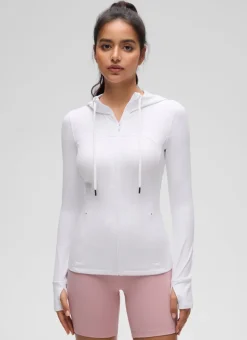 Butterluxe Zip Pocket ThumbHole Hoodie