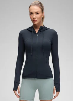 Butterluxe Zip Pocket ThumbHole Hoodie
