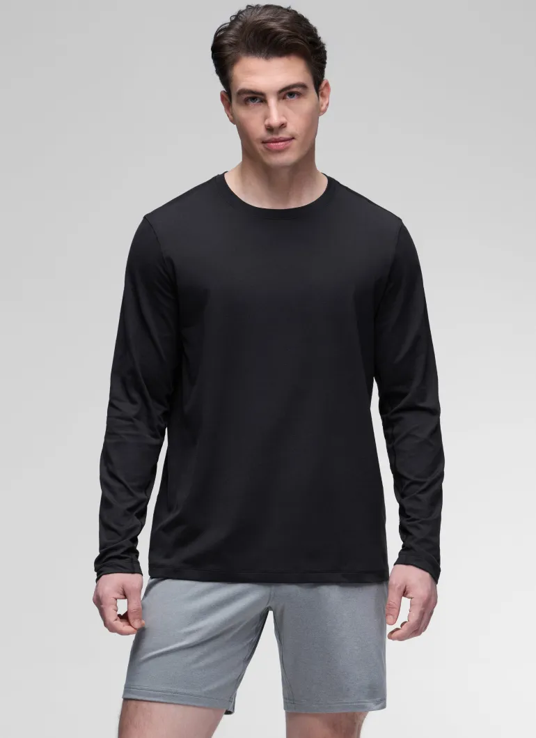 Cloud Jersey Crewneck Long Sleeve Shirts