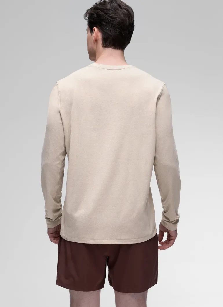 Cloud Jersey Crewneck Long Sleeve Shirts