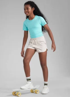 Cloud Jersey Girl Dolphin Pocket Sweat Shorts