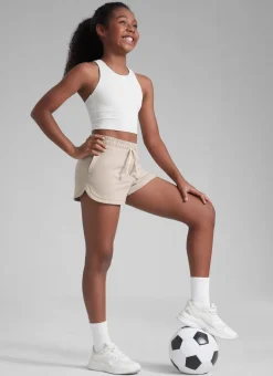 Cloud Jersey Girl Dolphin Pocket Sweat Shorts