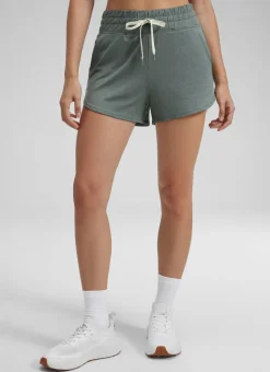 Cloud Jersey High Rise Dolphin Sweat Shorts 3''