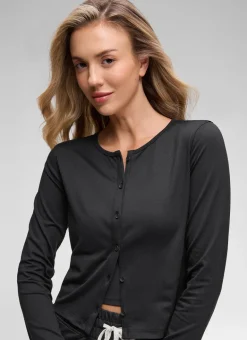 Cloud Jersey Lightweight Button Down Cardigan