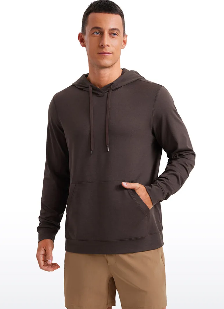 Cloud Jersey Pullover Hoodie Long Sleeve with Pocket