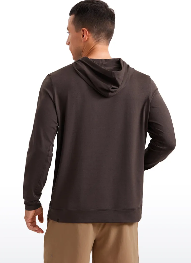Cloud Jersey Pullover Hoodie Long Sleeve with Pocket