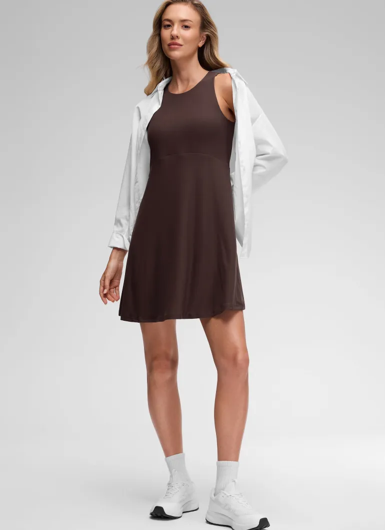 Cloudweight Double Lined Crewneck Dress