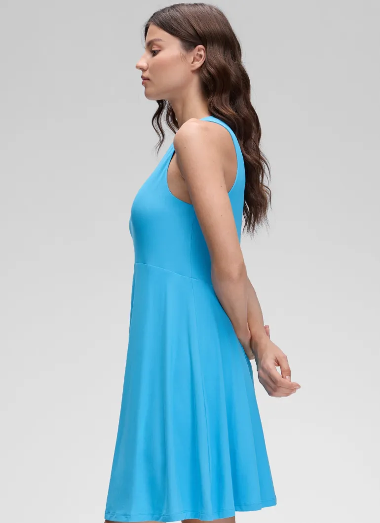 Cloudweight Double Lined Crewneck Dress