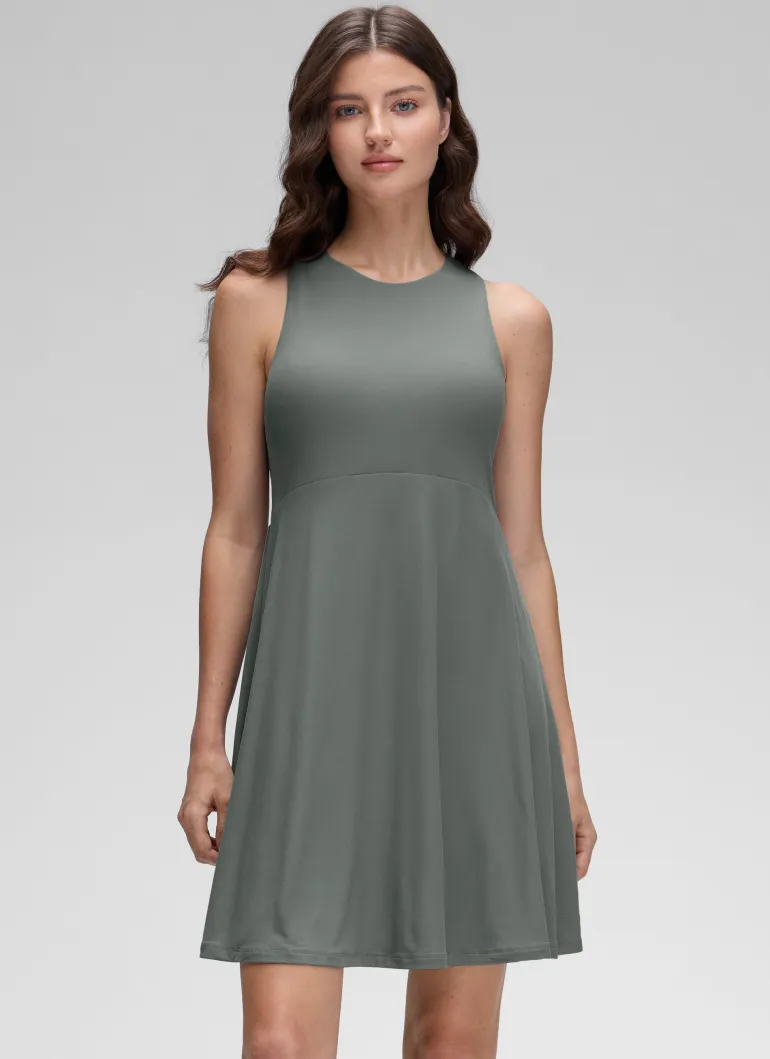Cloudweight Double Lined Crewneck Dress