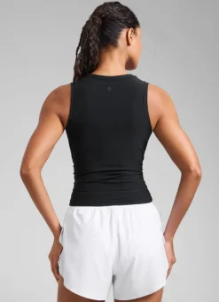 Cloudweight High Neck Ruched Tank