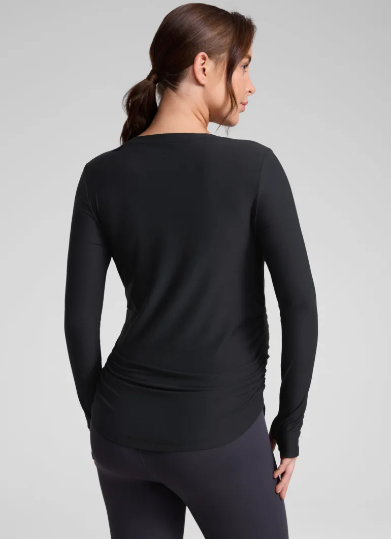 Cloudweight Maternity Ruched Long Sleeve