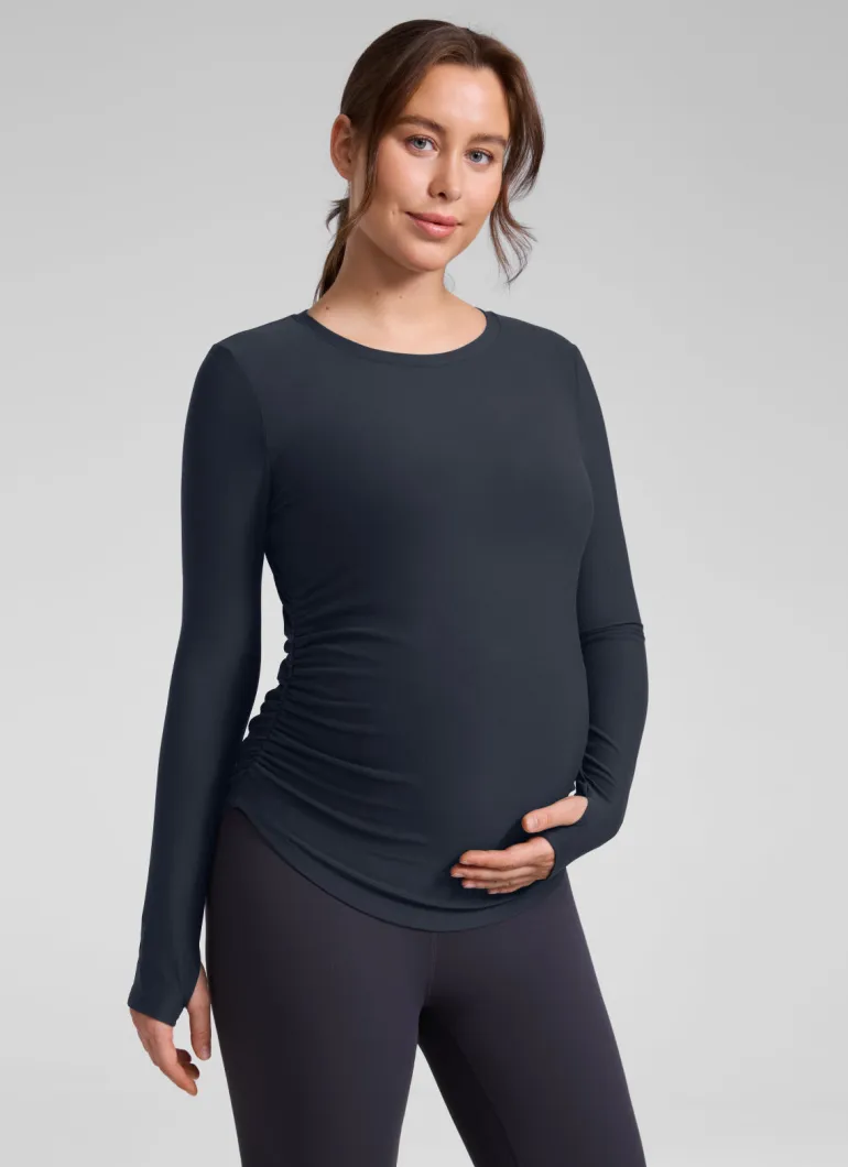 Cloudweight Maternity Ruched Long Sleeve